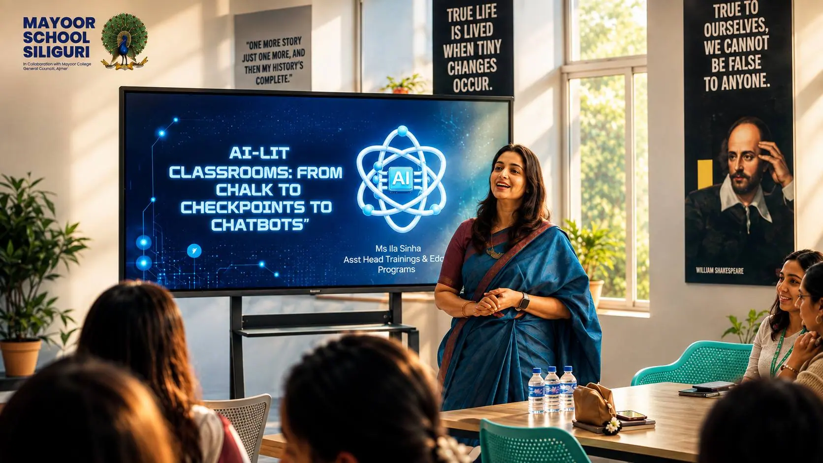 Smart classroom teaching